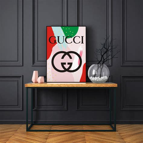 gucci art print|gucci print transparent.